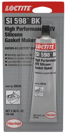 Loctite SI 598 Black High Performance RTV Silicone Gasket Maker